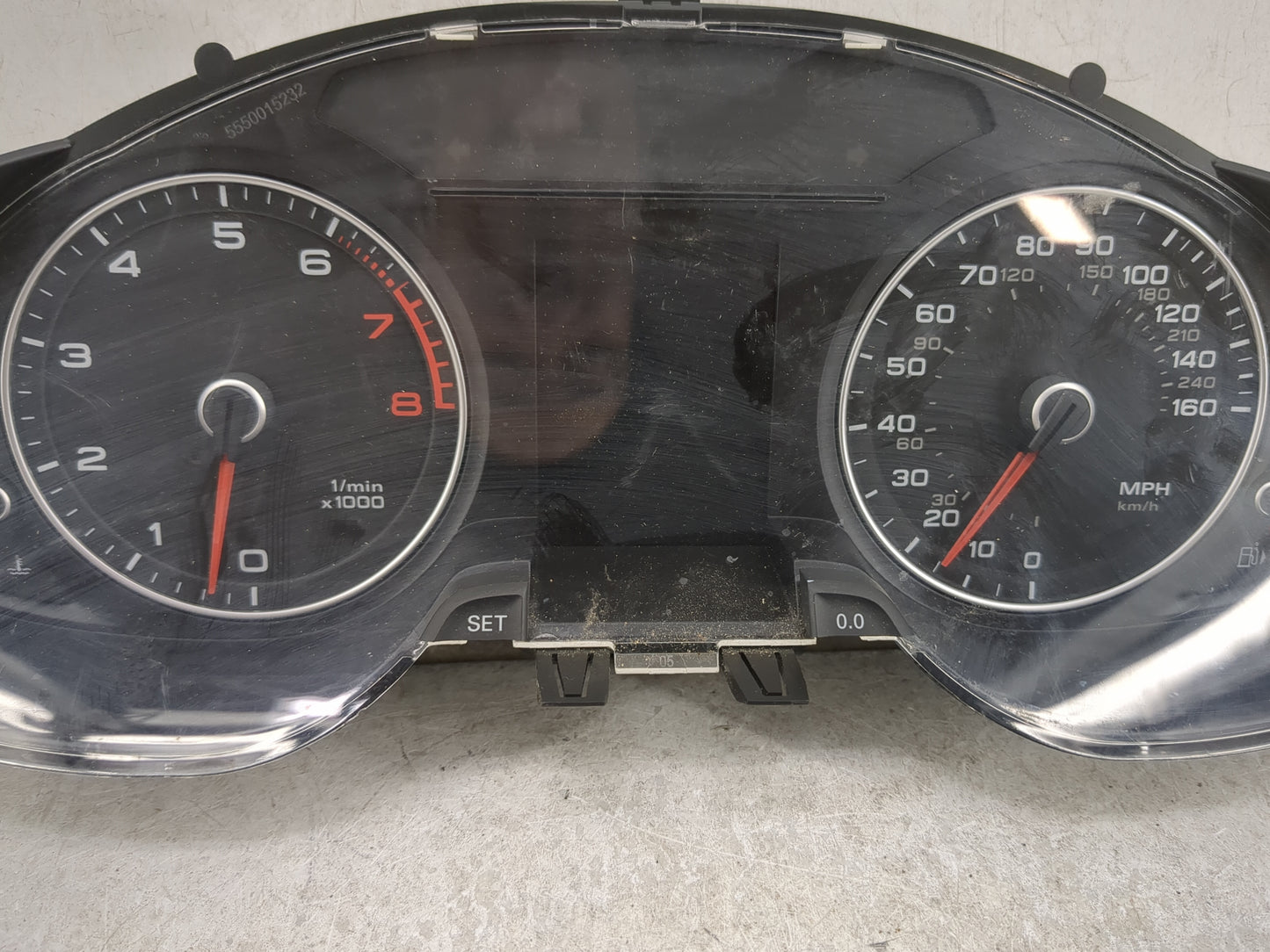 2013 Audi A4 Instrument Cluster Speedometer Gauges P/N:8K0 920 950 R Miles: Fits OEM Used Auto Parts - Oemusedautoparts1.com