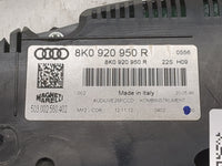 2013 Audi A4 Instrument Cluster Speedometer Gauges P/N:8K0 920 950 R Miles: Fits OEM Used Auto Parts - Oemusedautoparts1.com