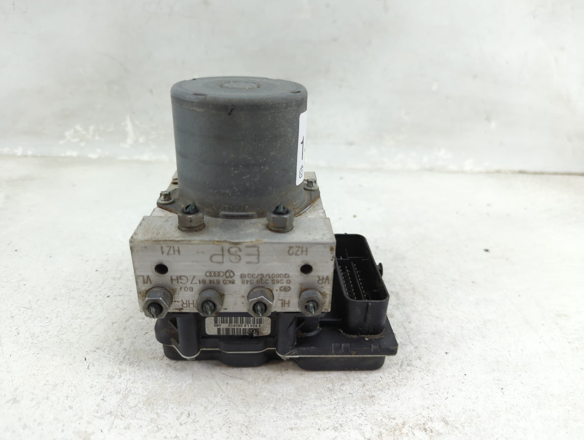 2013 Audi A4 Anti-Lock Brake ABS Pump Module Actuator OEM P/N:8K0 907 379 CH Fits OEM Used Auto Parts - Oemusedautoparts1.co