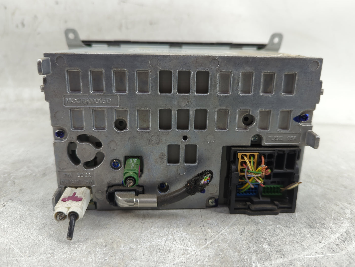 2013 Audi A4 Radio AM FM Cd Player Receiver Replacement P/N:8R1 035 186 H Fits Fits 2014 2015 2016 OEM Used Auto Parts - Oem