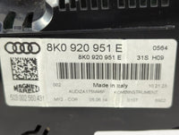 2013-2016 Audi A4 Instrument Cluster Speedometer Gauges P/N:8K0920951E 503002560431 Miles: Fits Fits 2013 2014 2015 2016 OEM