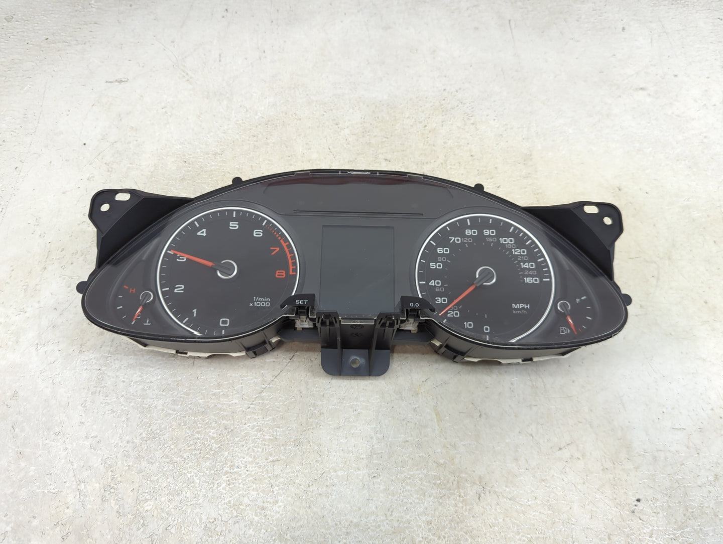 2013 Audi A4 Instrument Cluster Speedometer Gauges P/N:8K0920950R Miles:156K Fits OEM Used Auto Parts - Oemusedautoparts1.co