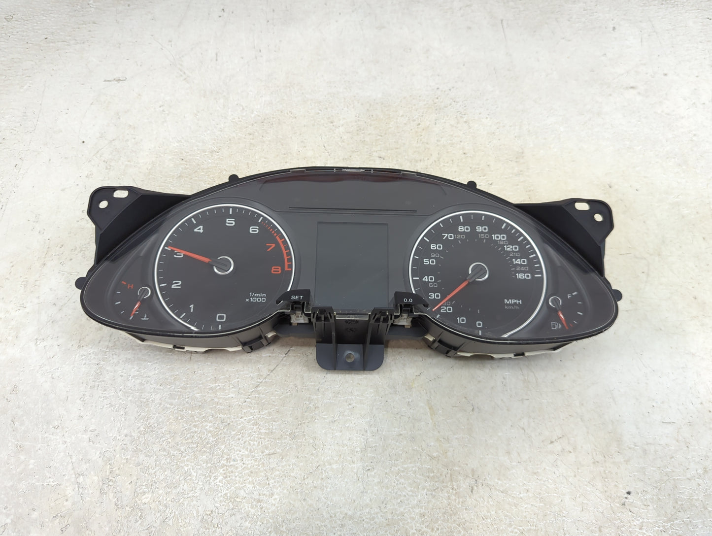 2013 Audi A4 Instrument Cluster Speedometer Gauges P/N:8K0920950R Miles:156K Fits OEM Used Auto Parts - Oemusedautoparts1.co