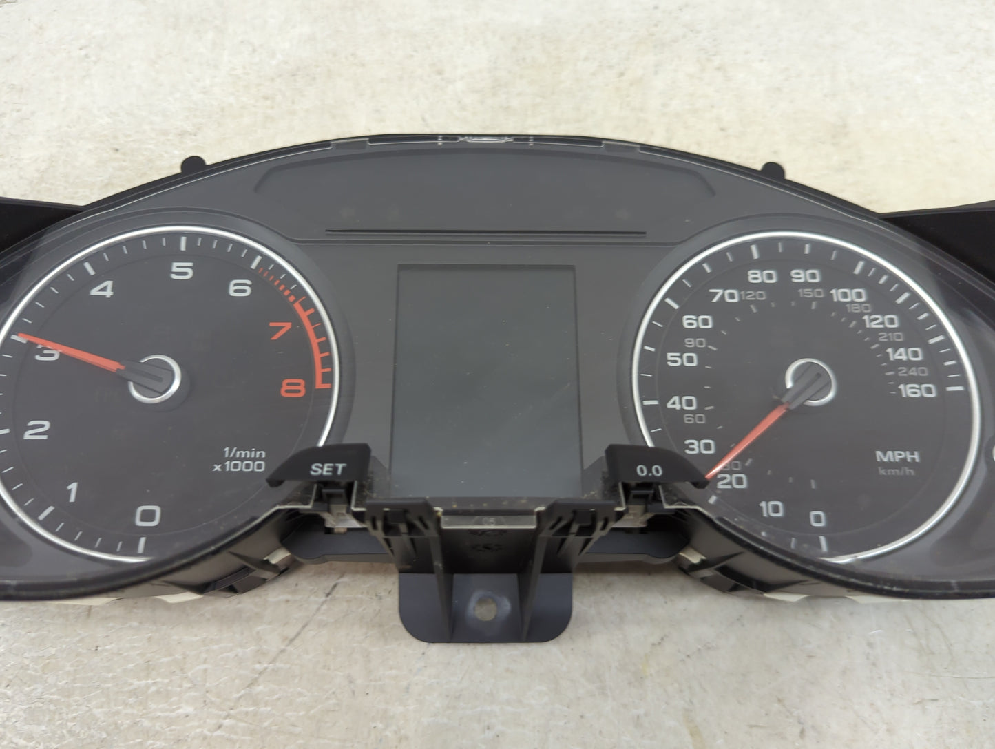2013 Audi A4 Instrument Cluster Speedometer Gauges P/N:8K0920950R Miles:156K Fits OEM Used Auto Parts - Oemusedautoparts1.co