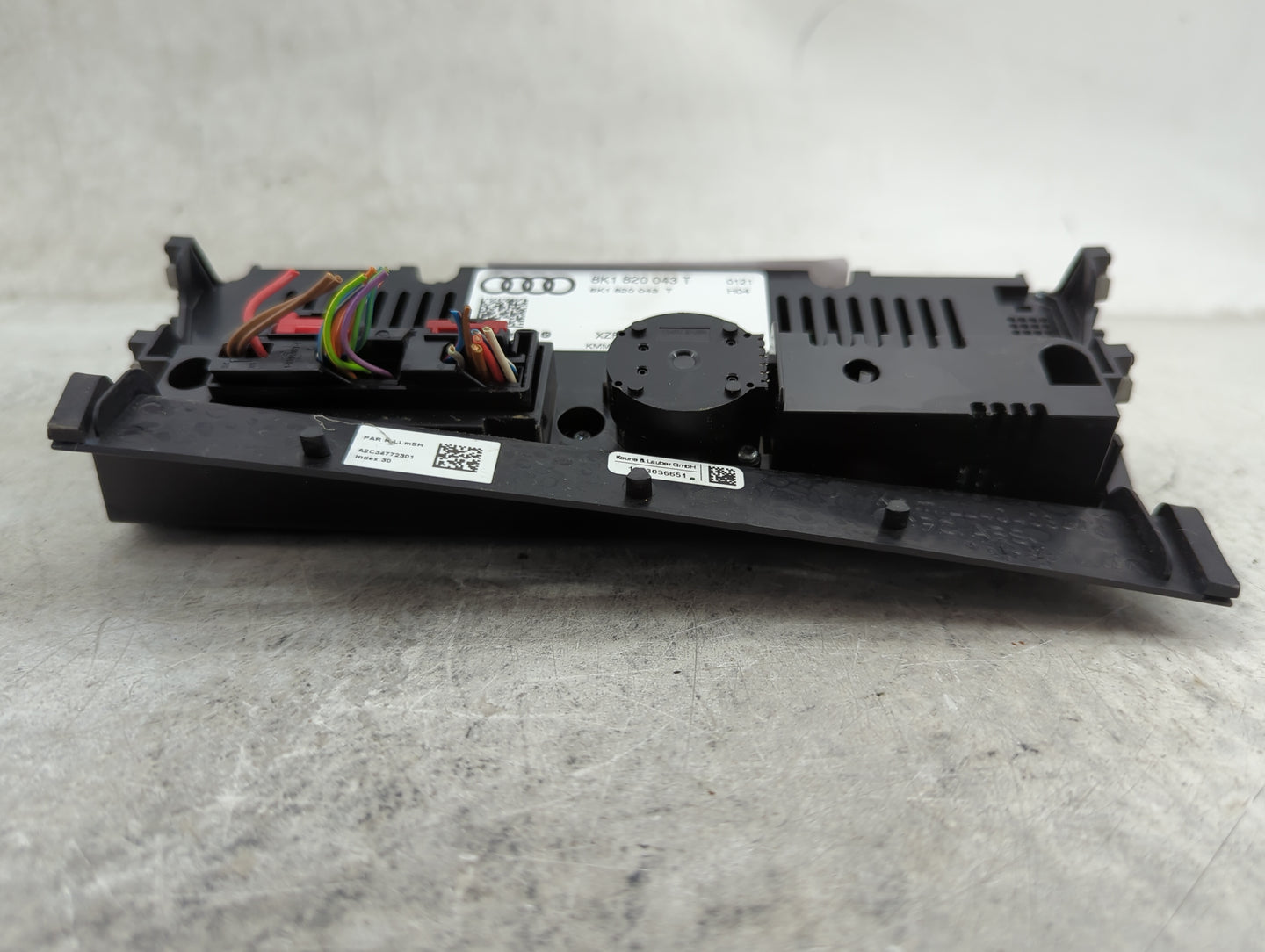 2013-2016 Audi A4 Climate Control Module Temperature AC/Heater Replacement P/N:8K1 820 043 T Fits Fits 2013 2014 2015 2016 2