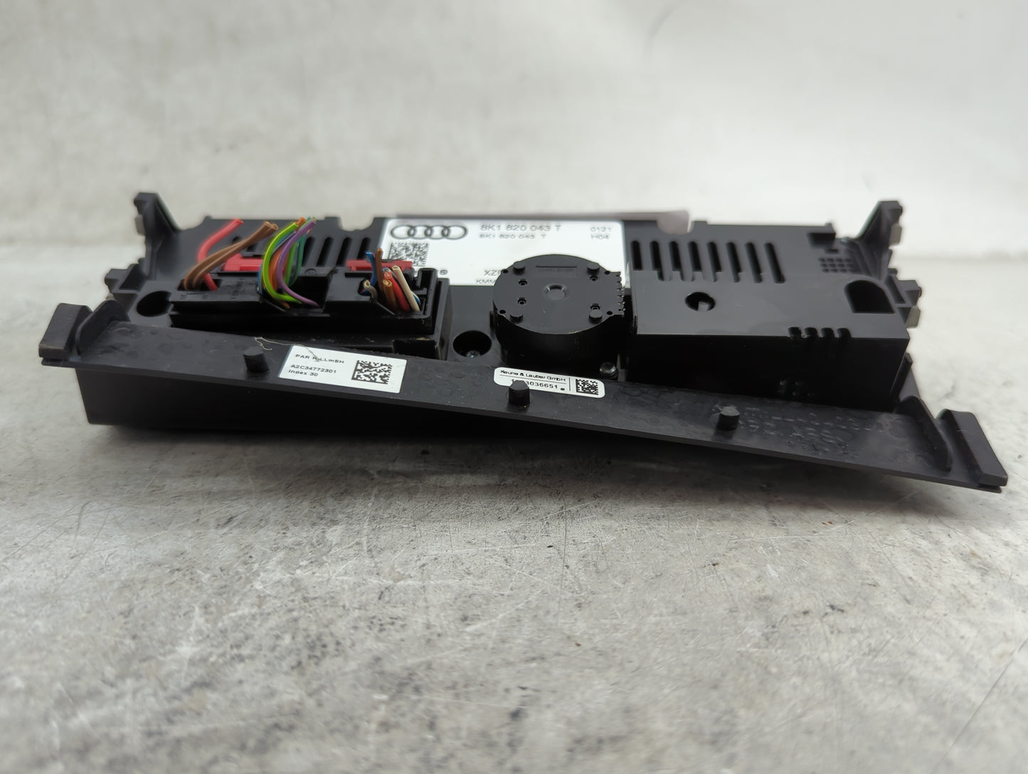 2013-2016 Audi A4 Climate Control Module Temperature AC/Heater Replacement P/N:8K1 820 043 T Fits Fits 2013 2014 2015 2016 2