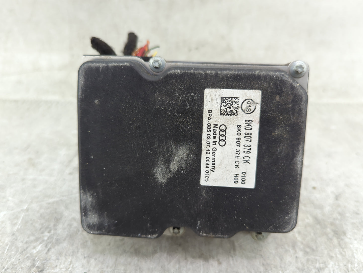 2013 Audi A4 ABS Pump Control Module Replacement P/N:8K0907379CK 8K0614517GM, 0265239345, 0265952061 Fits OEM Used Auto Part