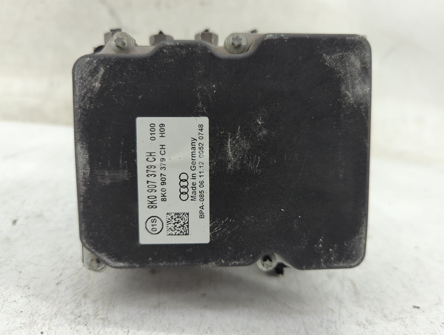 2013 Audi A4 ABS Pump Control Module Replacement P/N:8K0 907 379 CH Fits OEM Used Auto Parts - Oemusedautoparts1.com