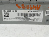 2013 Audi A4 Radio AM FM Cd Player Receiver Replacement P/N:4G0035082D 4G0035082 Fits OEM Used Auto Parts - Oemusedautoparts