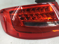 2013-2016 Audi A4 Tail Light Assembly Passenger Right OEM P/N:01091603 Fits Fits 2013 2014 2015 2016 OEM Used Auto Parts - O