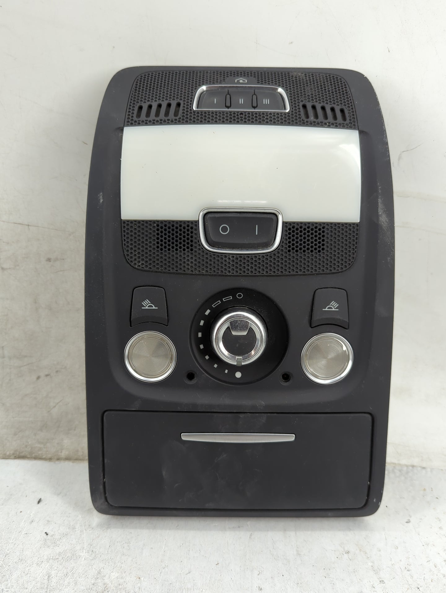 2013-2015 Audi A4 Overhead Roof Console Black - Oemusedautoparts1.com