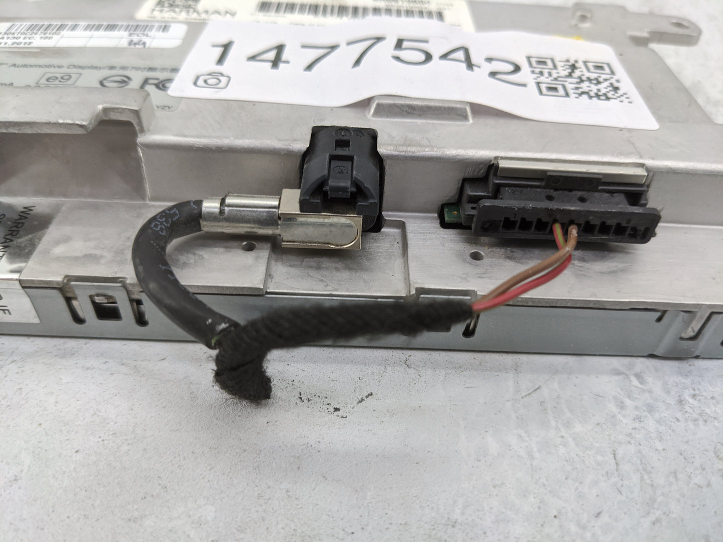 2013-2016 Audi A4 Information Display Screen 1477542 - Oemusedautoparts1.com