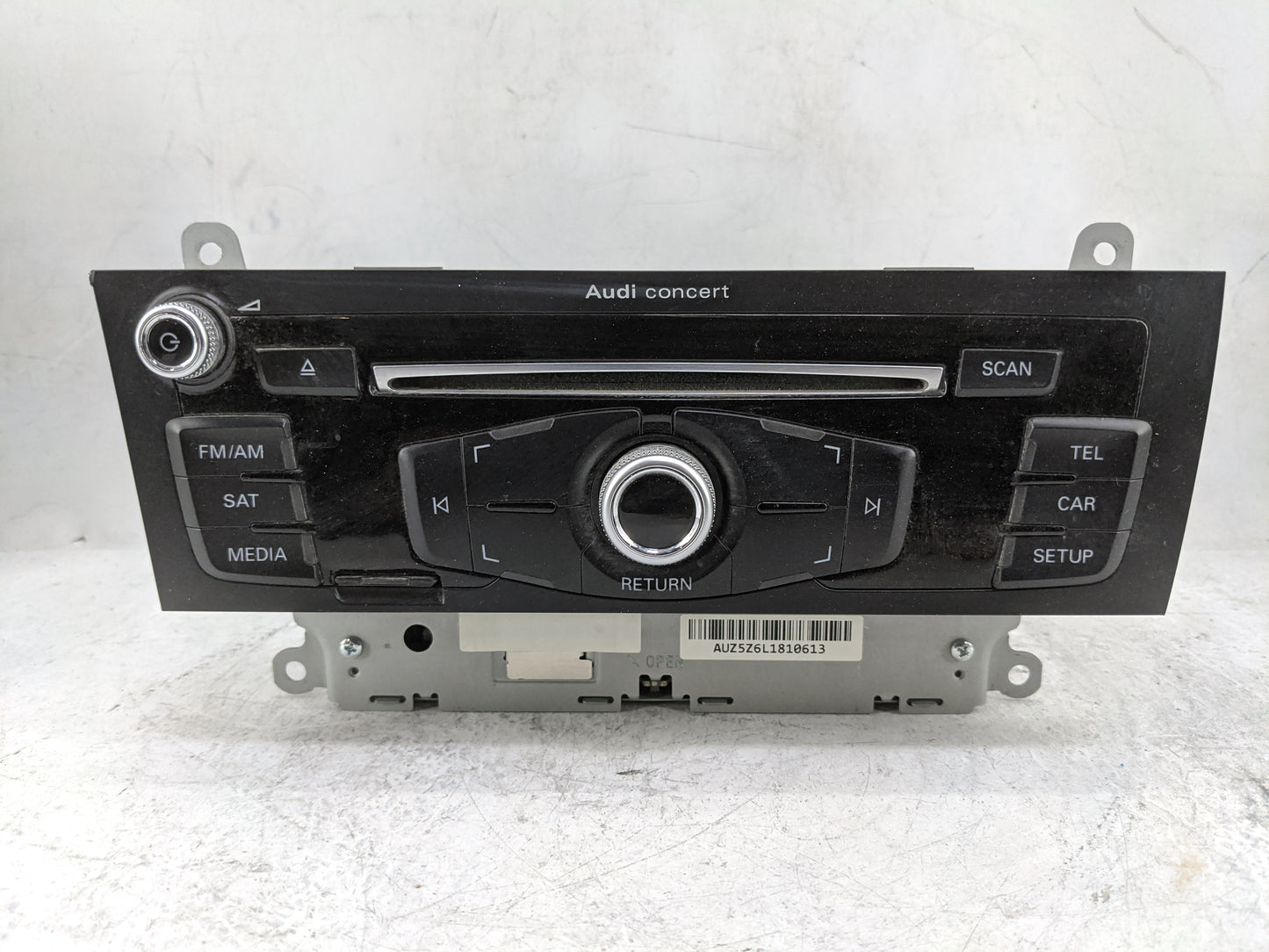 2013 Audi A4 Radio AM FM Cd Player Receiver Replacement P/N:8R1035186H CQ-JA12E2AE Fits Fits 2014 2015 2016 OEM Used Auto Pa