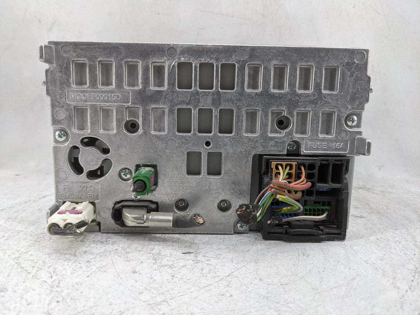 2013 Audi A4 Radio AM FM Cd Player Receiver Replacement P/N:8R1035186H CQ-JA12E2AE Fits Fits 2014 2015 2016 OEM Used Auto Pa