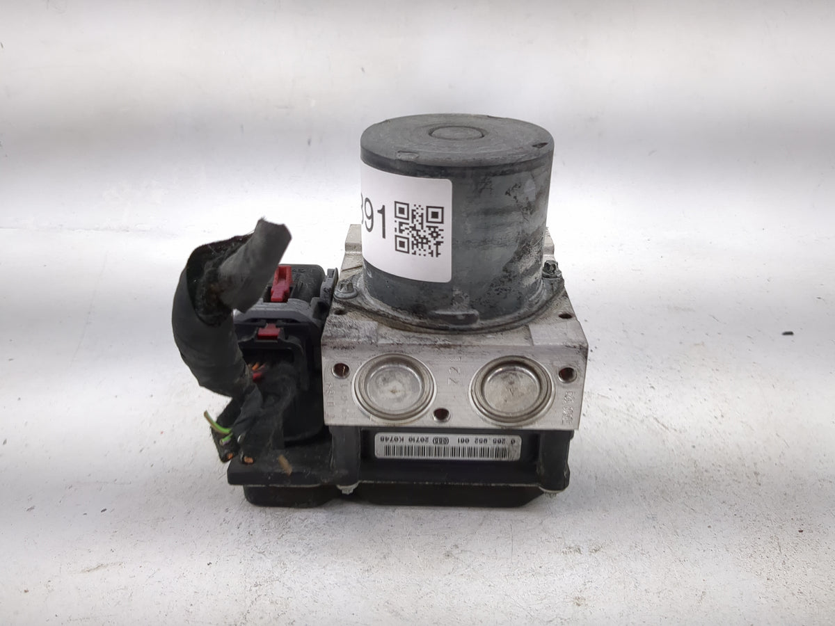 2013 Audi A4 Anti-Lock Brake ABS Pump Module Actuator OEM P/N:0265239345 8K0614517GM, 8K0907379CK, 0265952001 Fits OEM Used 