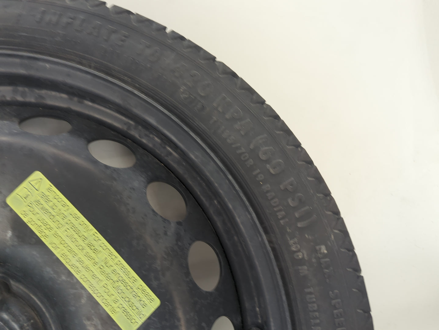 2009-2016 Audi A4 Spare Donut Tire Wheel Rim Oem 1486942 - Oemusedautoparts1.com