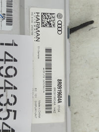 2013-2016 Audi A4 Information Radio Display Screen 1494354 - Oemusedautoparts1.com