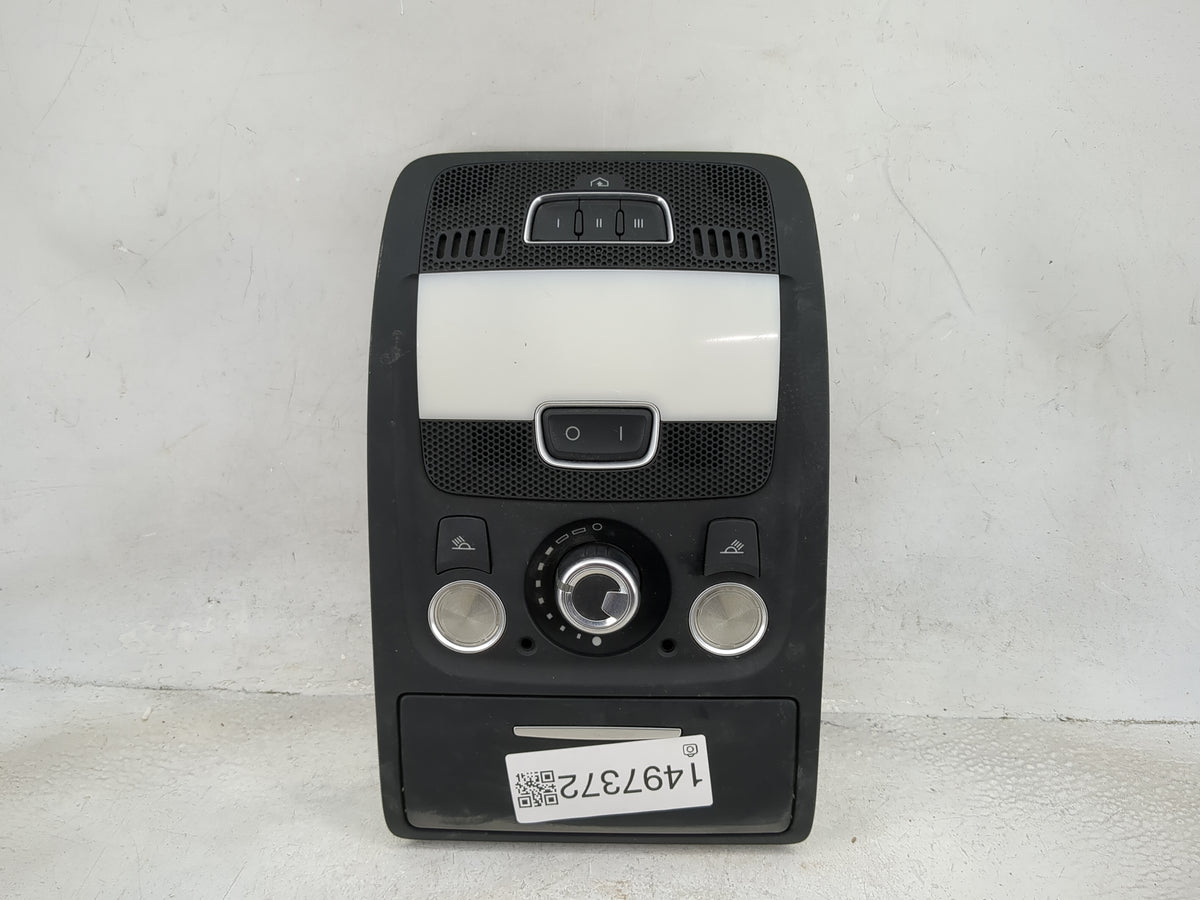 2013-2015 Audi A4 Overhead Roof Console Black 1497372 - Oemusedautoparts1.com