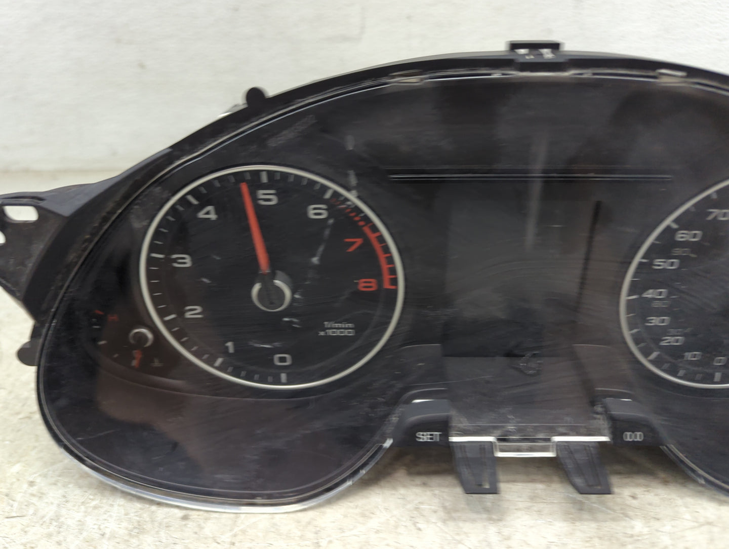 2013 Audi A4 Instrument Cluster Speedometer Gauges P/N:8K0920950R 503002760401 Miles: Fits OEM Used Auto Parts - Oemusedauto