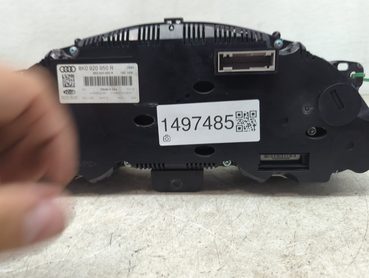 2013 Audi A4 Instrument Cluster Speedometer Gauges P/N:8K0920950R 503002760401 Miles: Fits OEM Used Auto Parts - Oemusedauto