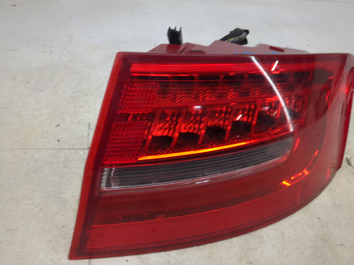 2013-2016 Audi A4 Tail Light Assembly Passenger Right OEM Fits Fits 2013 2014 2015 2016 OEM Used Auto Parts - Oemusedautopar