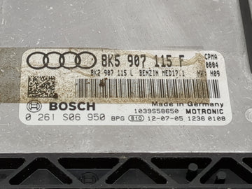 2013-2016 Audi A4 PCM Engine Control Computer ECU ECM PCU OEM P/N:8K5 907 115 F 8K2 907 115 L Fits 2013 2014 2015 2016 OEM Used Auto Parts