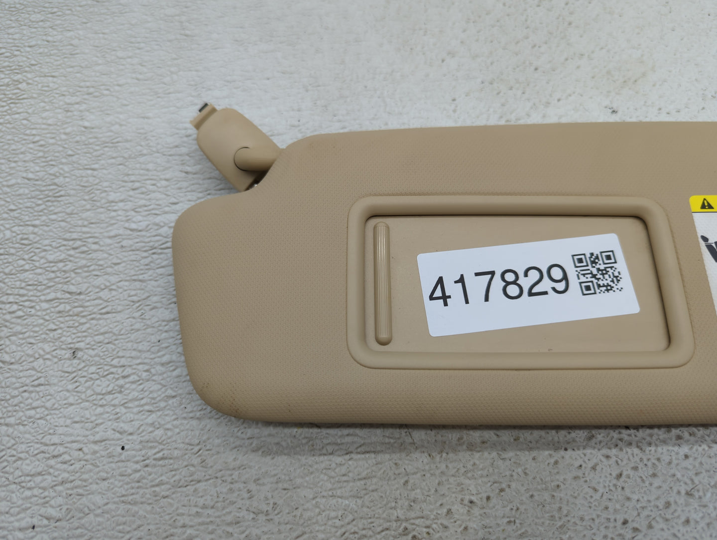 2013-2016 Audi A4 Sun Visor Shade Replacement Driver Left Mirror Fits Fits 2013 2014 2015 2016 OEM Used Auto Parts - Oemused