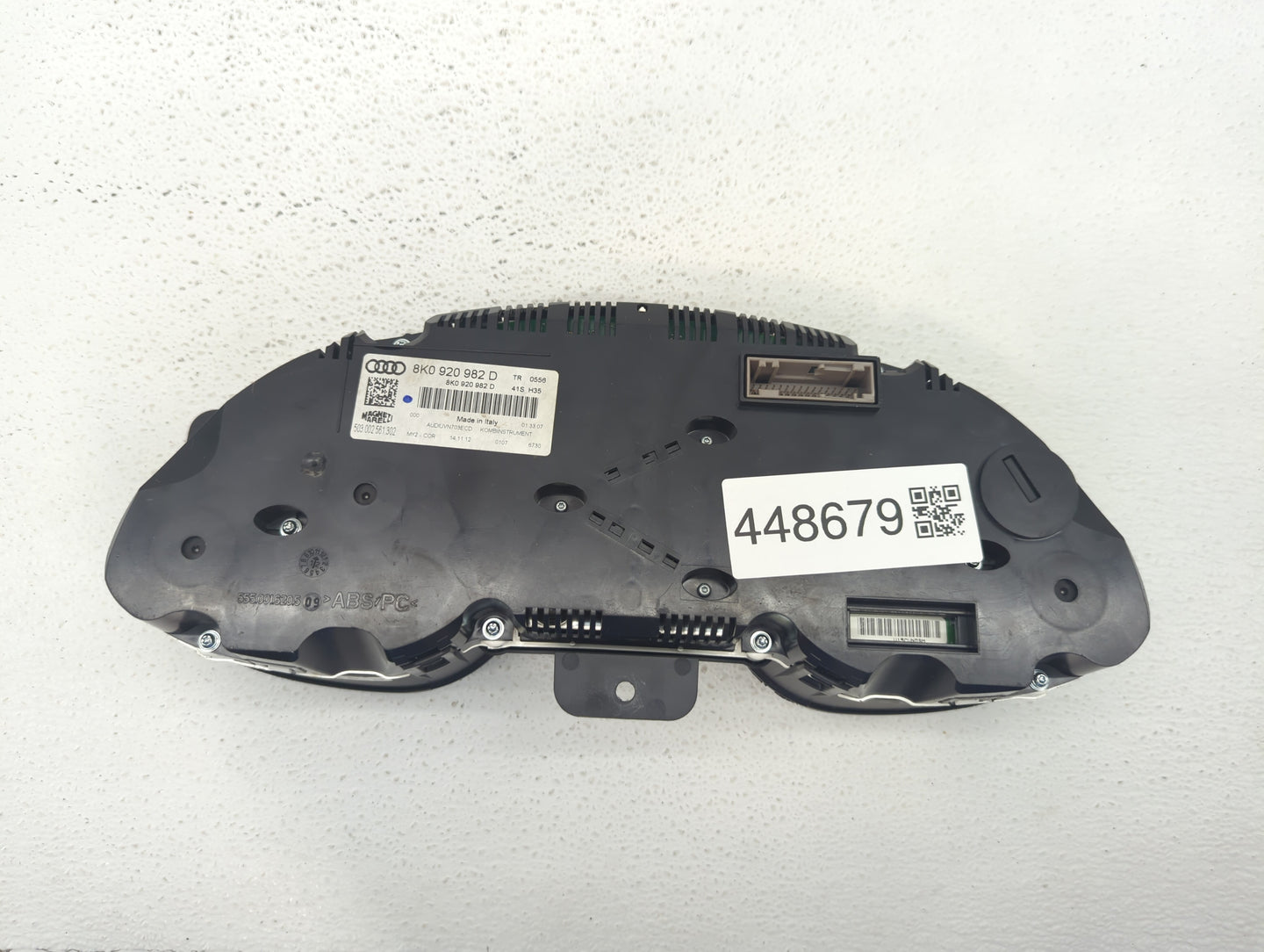 2013 Audi A4 Instrument Cluster Speedometer Gauges P/N:8K0 920 982 D Fits OEM Used Auto Parts - Oemusedautoparts1.com