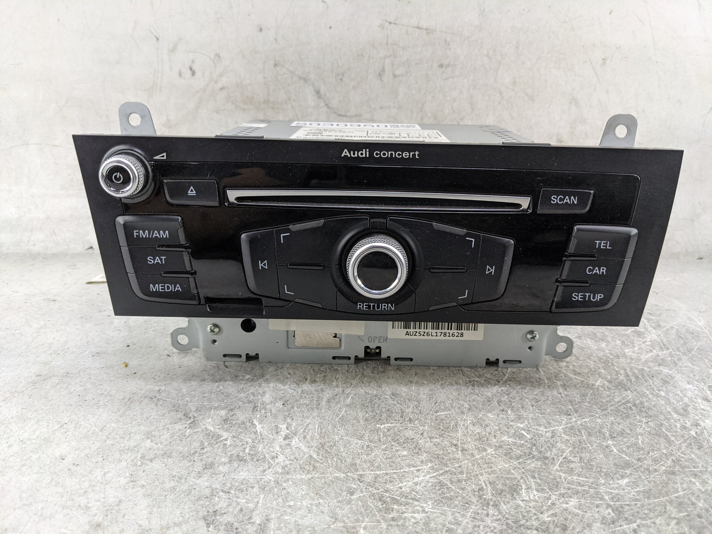 2013-2016 Audi A4 Radio AM FM Cd Player Receiver Replacement P/N:8R1035186H CQ-JA12E2AE Fits Fits 2013 2014 2015 2016 OEM Us
