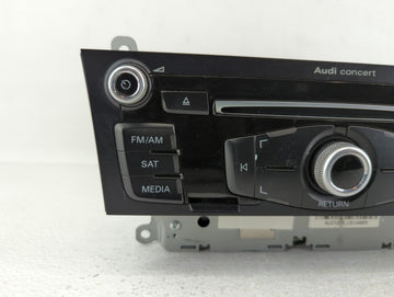 2013-2016 Audi A4 Radio AM FM Cd Player Receiver Replacement P/N:8R1 035 186 H 8R1 035 186 B Fits Fits 2013 2014 2015 2016 OEM Used Auto Parts