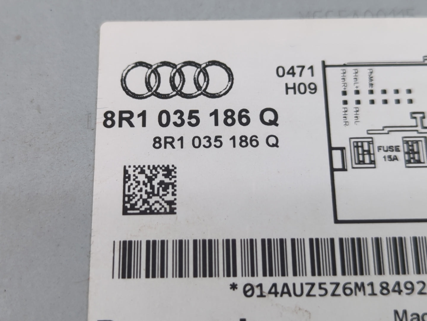 2013-2016 Audi A4 Am Fm Cd Player Radio Receiver - Oemusedautoparts1.com