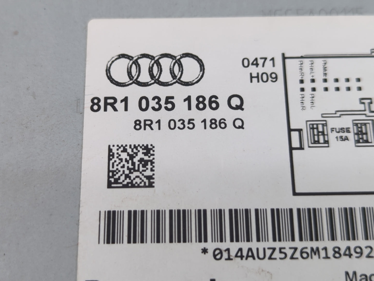 2013-2016 Audi A4 Am Fm Cd Player Radio Receiver - Oemusedautoparts1.com