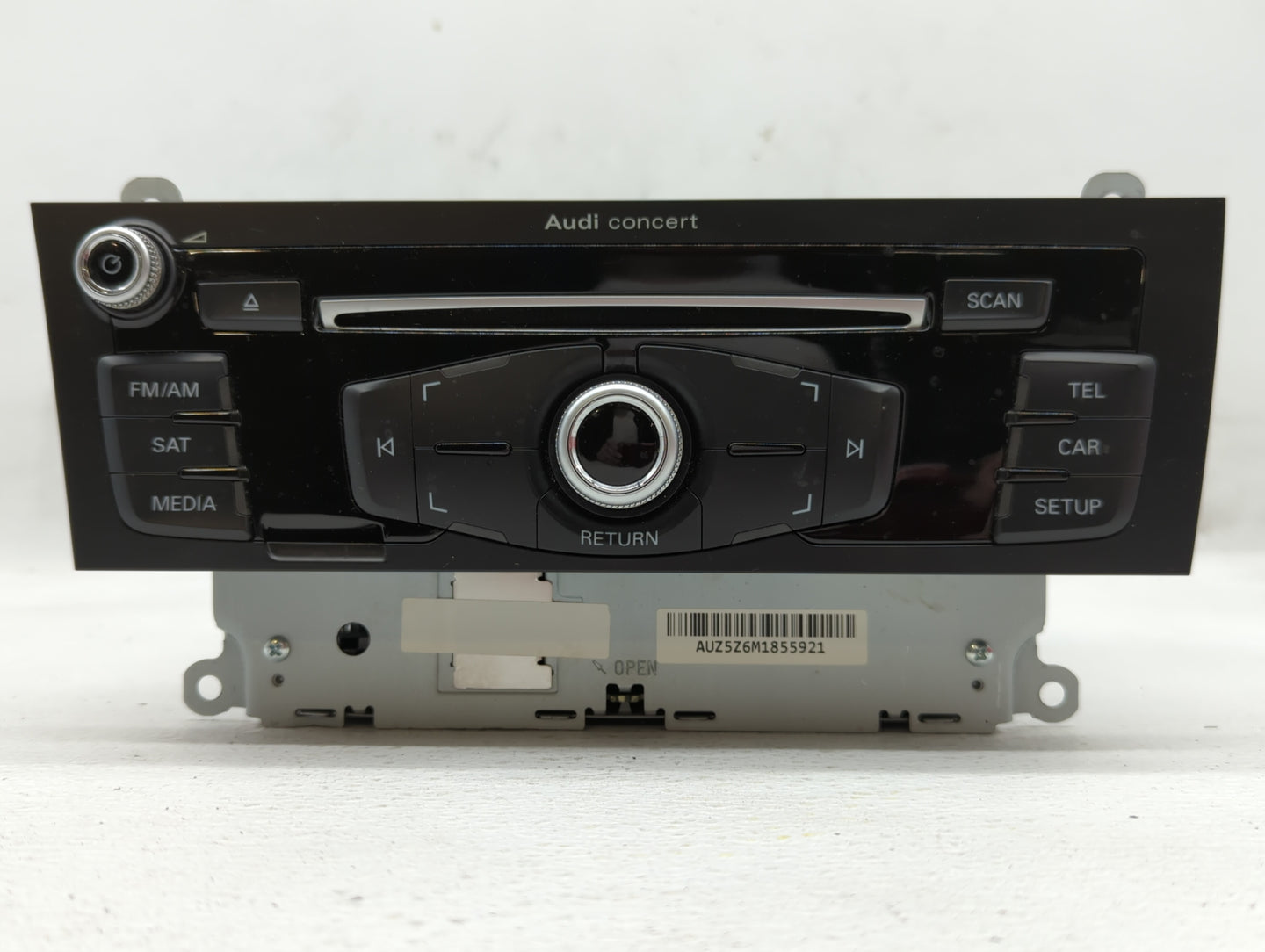 2013 Audi A4 Radio AM FM Cd Player Receiver Replacement P/N:8R1 035 186 Q 8R1 035 186 H Fits Fits 2014 2015 2016 OEM Used Au
