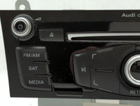 2013 Audi A4 Radio AM FM Cd Player Receiver Replacement P/N:8R1 035 186 Q 8R1 035 186 H Fits Fits 2014 2015 2016 OEM Used Au