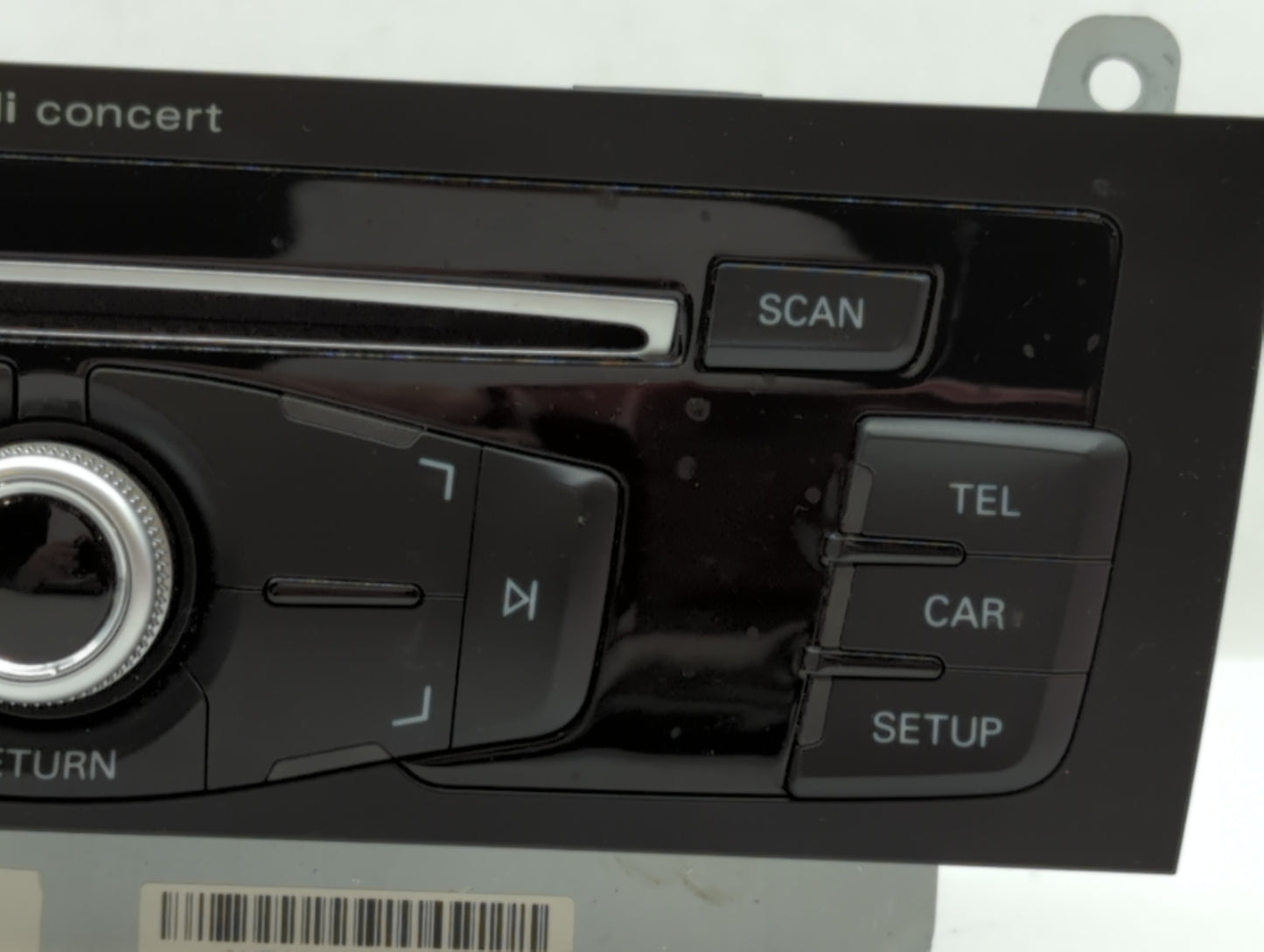 2013 Audi A4 Radio AM FM Cd Player Receiver Replacement P/N:8R1 035 186 Q 8R1 035 186 H Fits Fits 2014 2015 2016 OEM Used Au