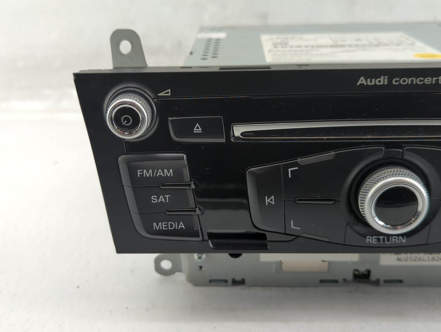 2013-2016 Audi A4 Radio AM FM Cd Player Receiver Replacement P/N:8R1 035 186 Q Fits Fits 2013 2014 2015 2016 OEM Used Auto P