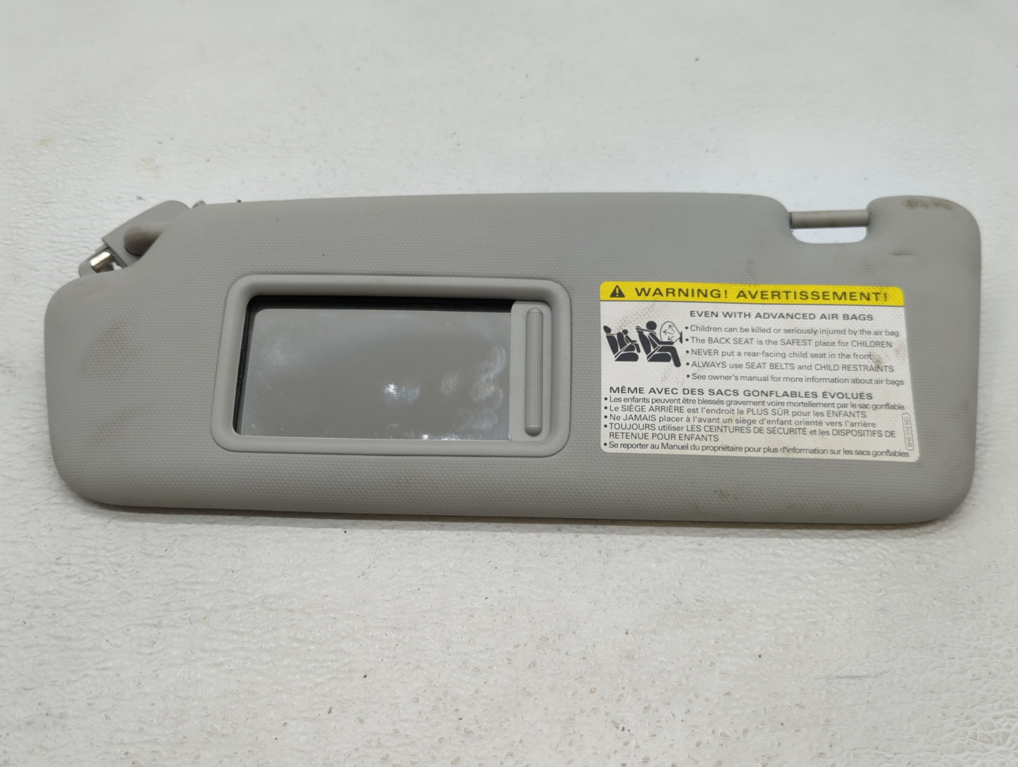 2013-2016 Audi A4 Sun Visor Shade Replacement Driver Left Mirror Fits Fits 2013 2014 2015 2016 OEM Used Auto Parts - Oemused
