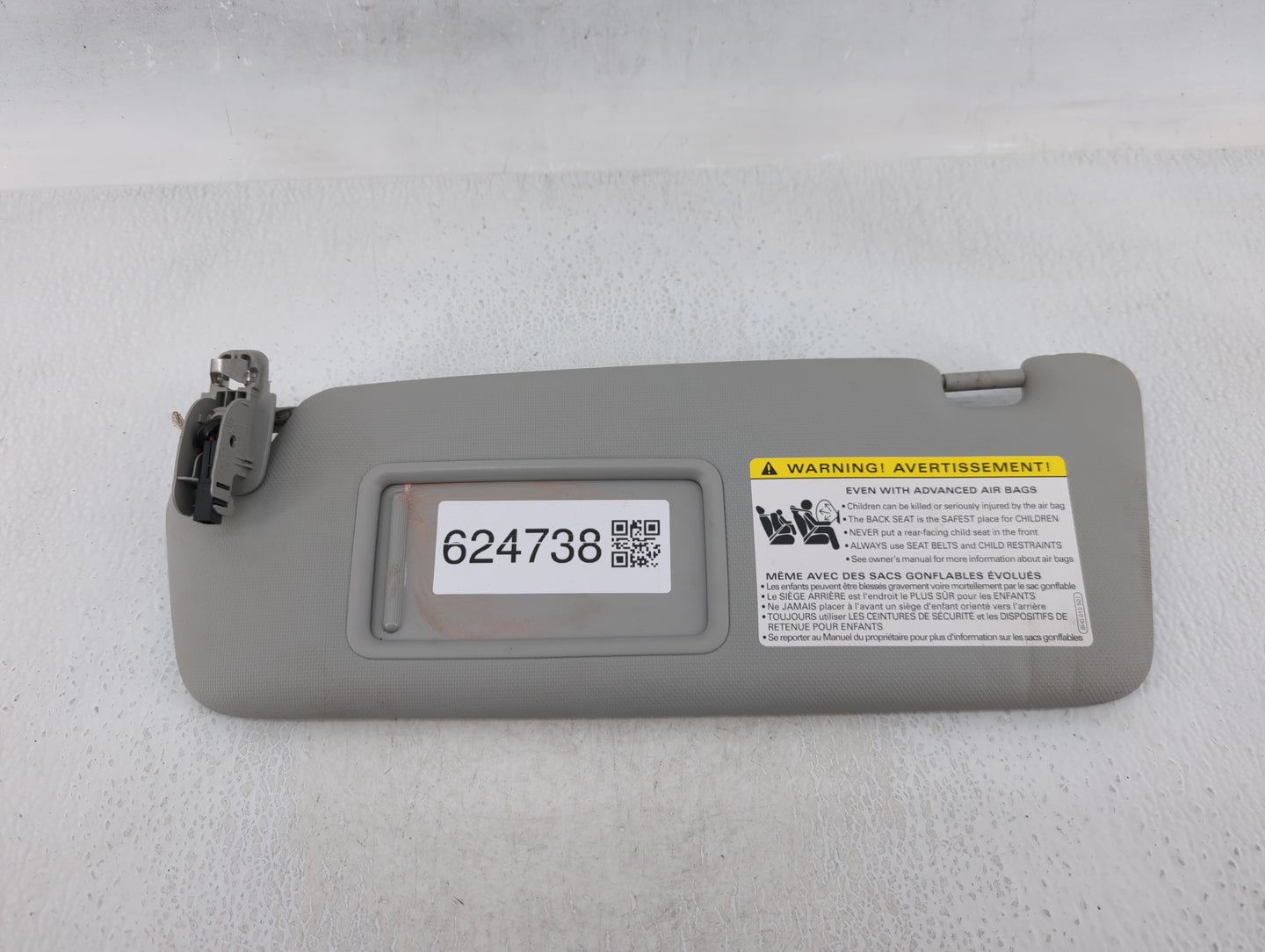 2013-2016 Audi A4 Sun Visor Shade Replacement Driver Left Mirror Fits Fits 2013 2014 2015 2016 OEM Used Auto Parts - Oemused