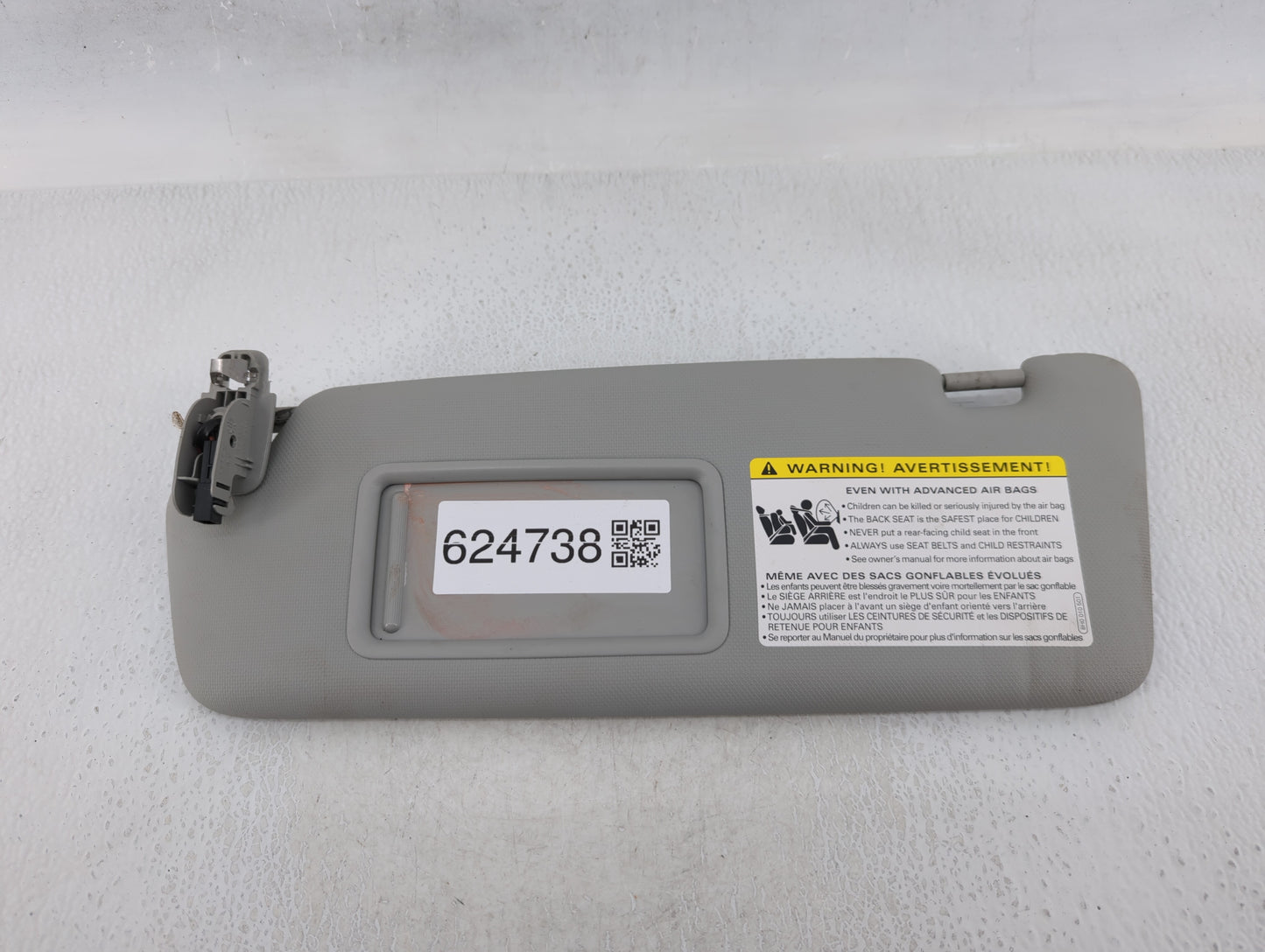 2013-2016 Audi A4 Sun Visor Shade Replacement Driver Left Mirror Fits Fits 2013 2014 2015 2016 OEM Used Auto Parts - Oemused