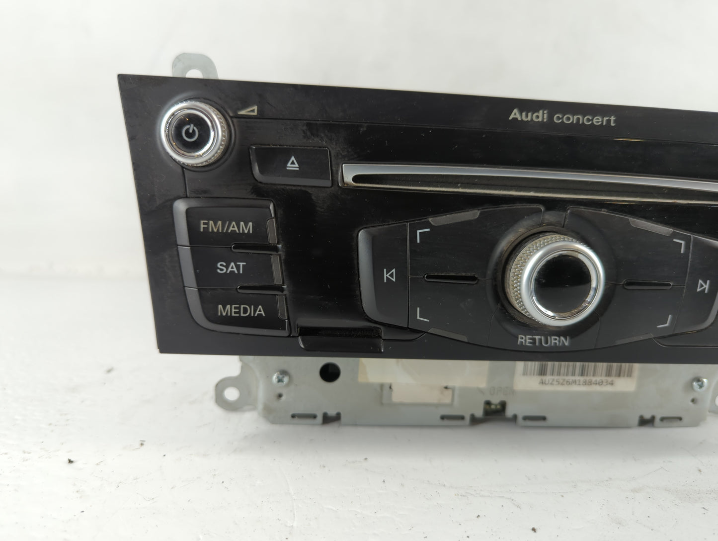 2013-2016 Audi A4 Radio AM FM Cd Player Receiver Replacement P/N:8R1 035 186 Q Fits Fits 2013 2014 2015 2016 OEM Used Auto P