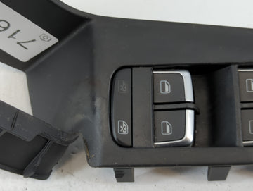 2013-2016 Audi A4 Master Power Window Switch Replacement Driver Side Left P/N:8K0959565F Fits Fits 2013 2014 2015 2016 2017 OEM Used Auto Parts