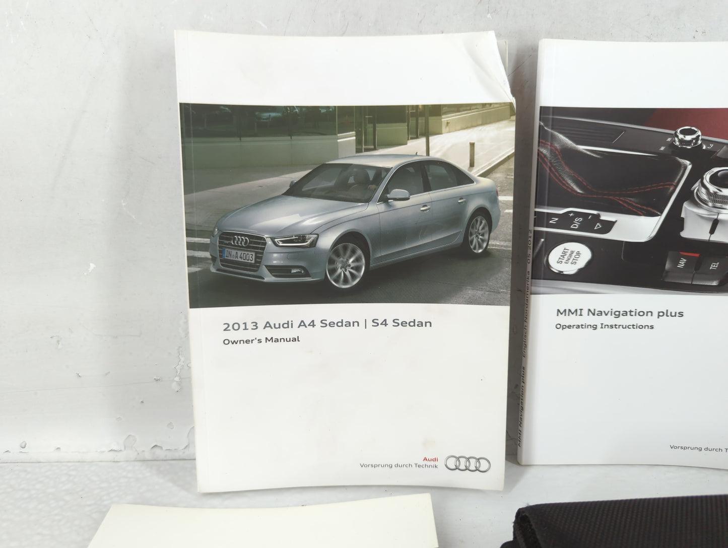 2013 Audi A4 Owners Manual Book Guide OEM Used Auto Parts - Oemusedautoparts1.com