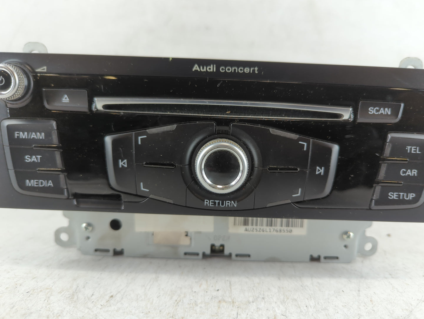 2013 Audi A4 Radio AM FM Cd Player Receiver Replacement P/N:8R1 035 186 H Fits Fits 2014 2015 2016 OEM Used Auto Parts - Oem