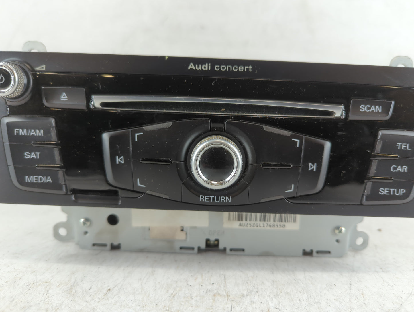 2013 Audi A4 Radio AM FM Cd Player Receiver Replacement P/N:8R1 035 186 H Fits Fits 2014 2015 2016 OEM Used Auto Parts - Oem