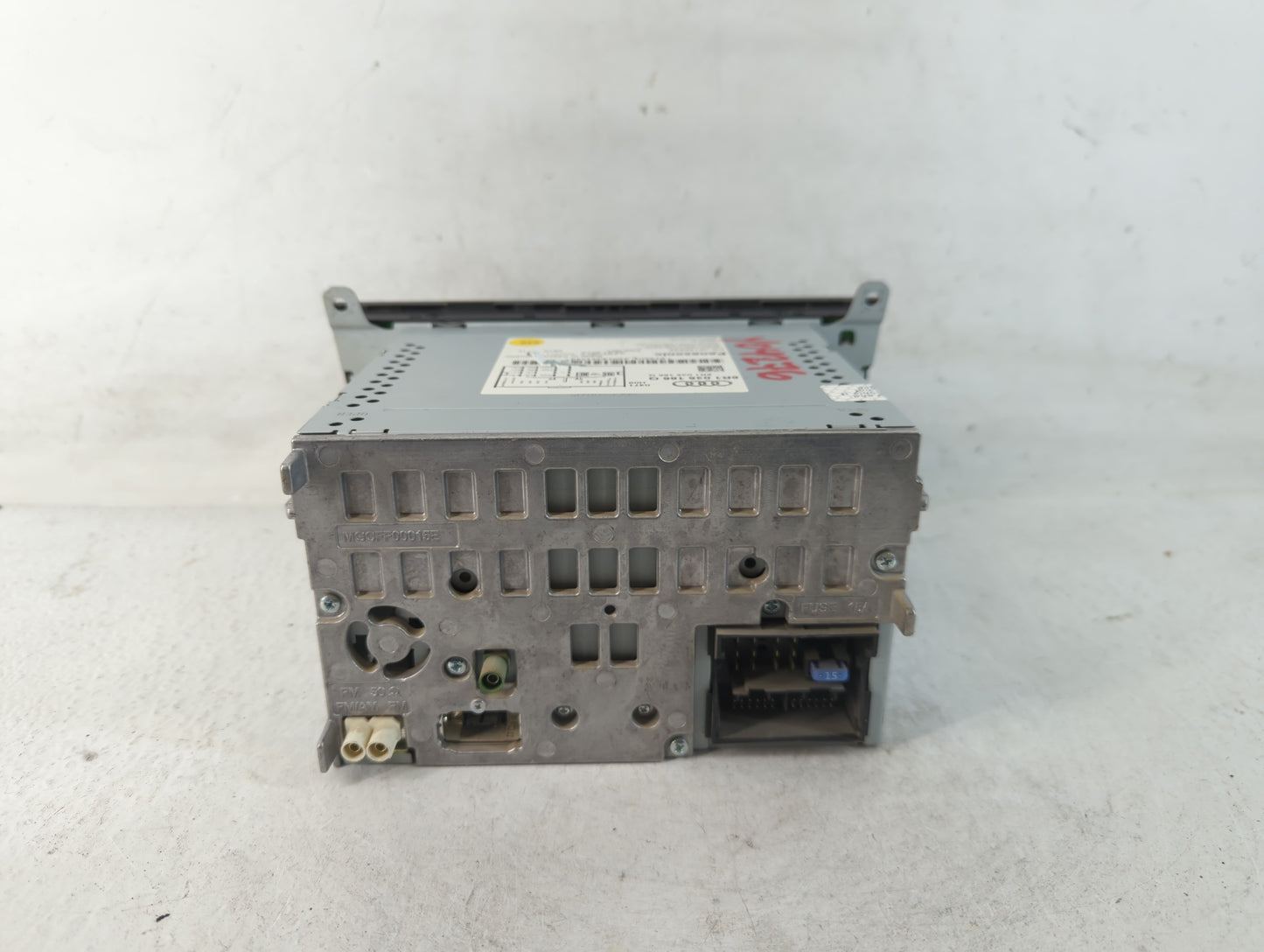 2013-2016 Audi A4 Radio AM FM Cd Player Receiver Replacement P/N:8R1 035 186 Q Fits Fits 2013 2014 2015 2016 OEM Used Auto P