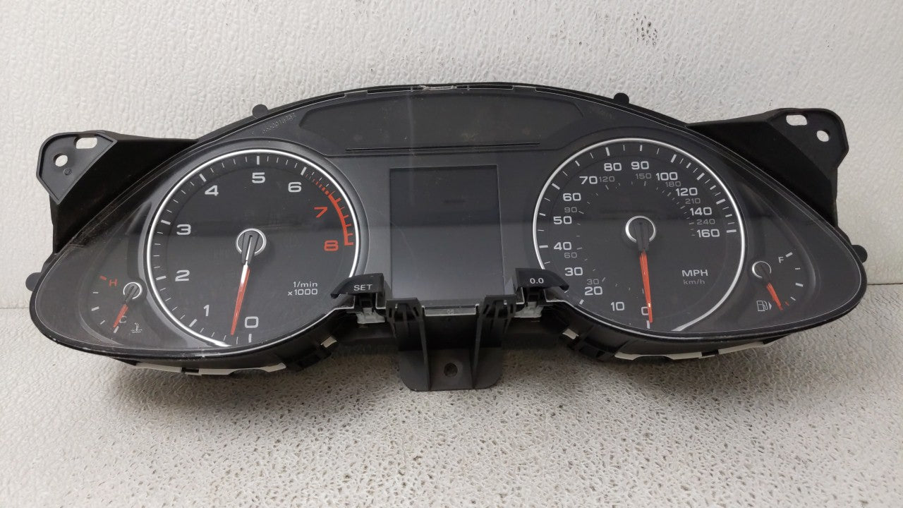 2013 Audi A4 Instrument Cluster Speedometer Gauges P/N:8K0 920 982 D 8K0 920 982 D Fits OEM Used Auto Parts - Oemusedautopar