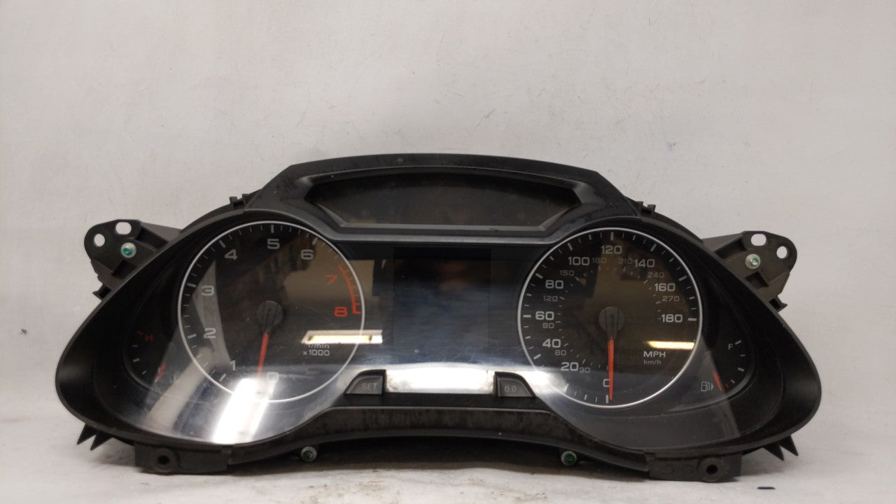 2013 Audi A4 Instrument Cluster Speedometer Gauges P/N:8K0 920 950R 8K0 920 950 A Fits OEM Used Auto Parts - Oemusedautopart