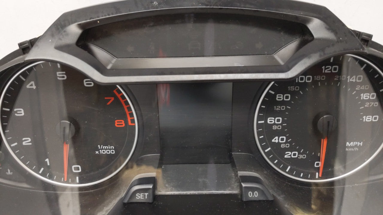 2013 Audi A4 Instrument Cluster Speedometer Gauges P/N:8K0 920 950R 8K0 920 950 A Fits OEM Used Auto Parts - Oemusedautopart