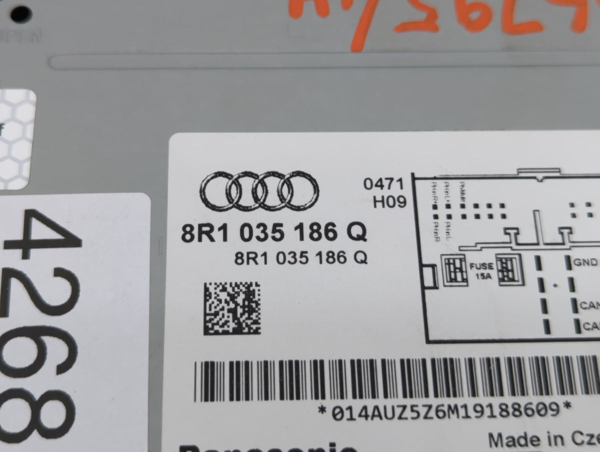 2013-2016 Audi A4 Quattro Am Fm Cd Player Radio Receiver 426801 - Oemusedautoparts1.com
