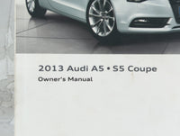 2013 Audi A5 Owners Manual Book Guide P/N:131 561 8T3 23 OEM Used Auto Parts - Oemusedautoparts1.com